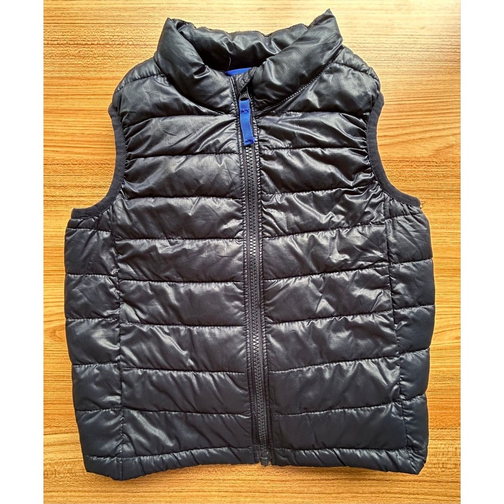Primary Navy Puffer Vest Size 4-5